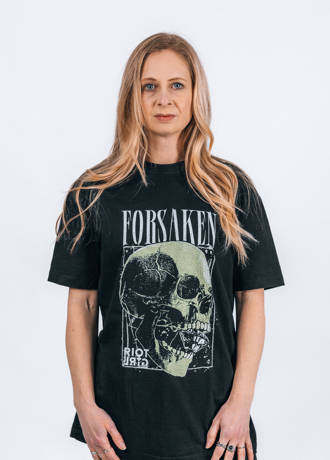 Forsaken - Oversized T-Shirt - Black